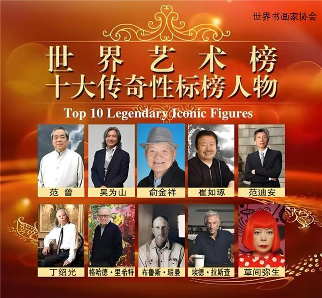 俞金祥——世界艺术榜十大传奇性标榜人物