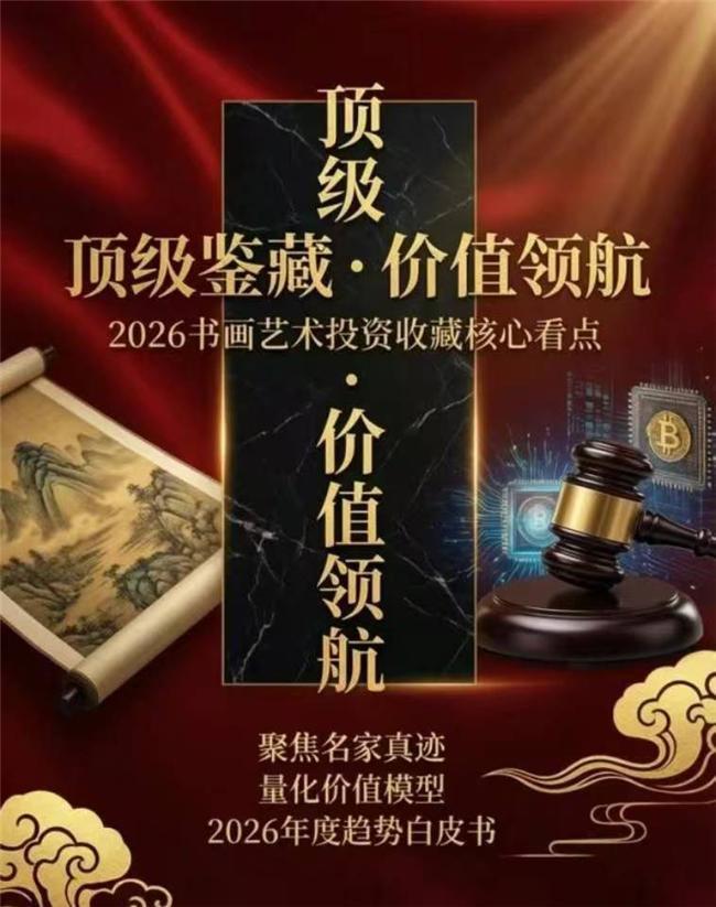 [叶开枝——顶级鉴藏·价值领航]2026书画艺术投资收藏核心看点