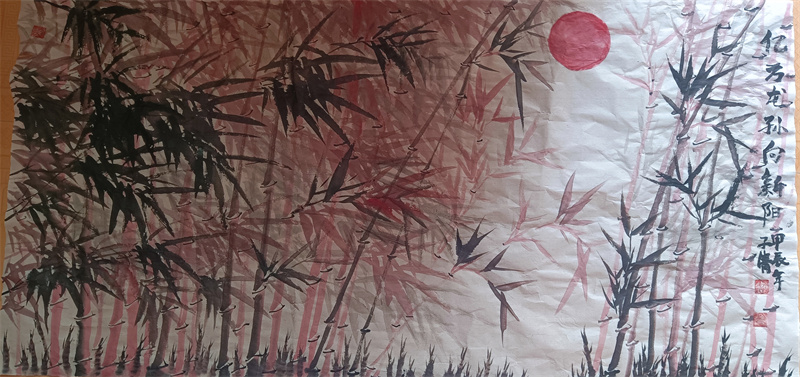 《亿万龙孙向新阳》138cm-69cm  2024年