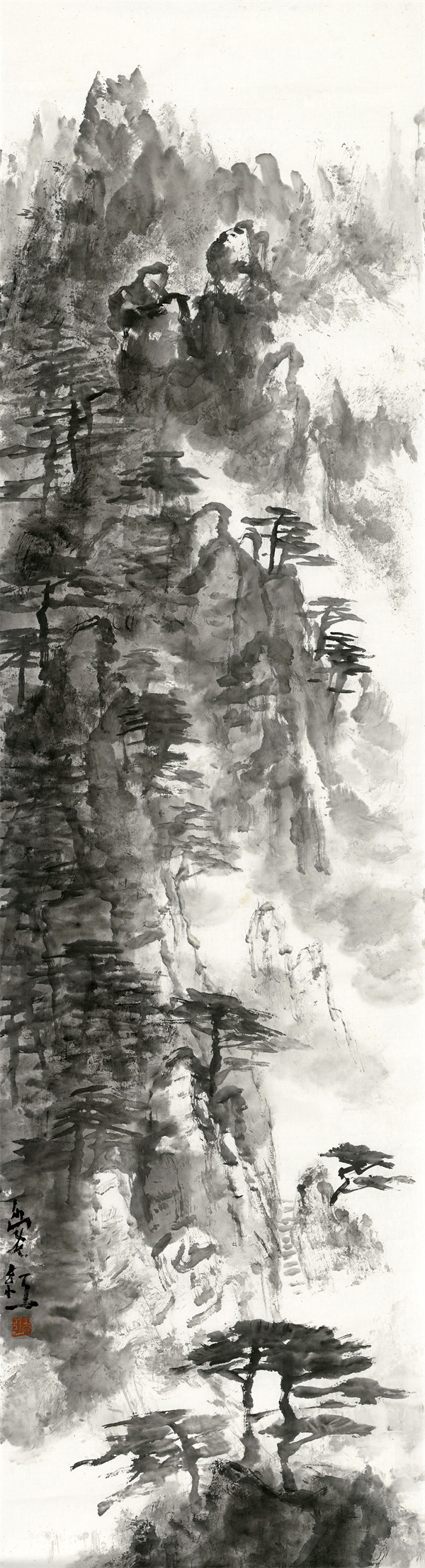 05 《心法青山四屏》-2 刘爱红 （138x35）