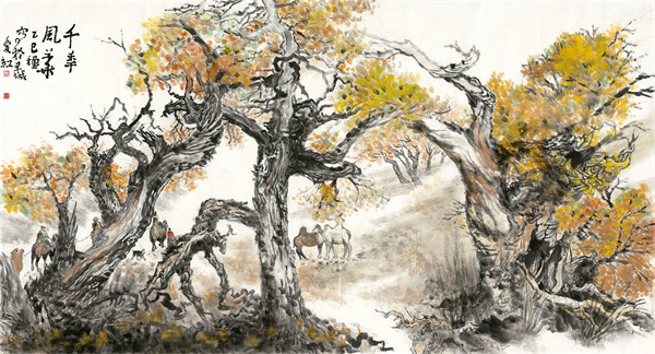 08 《千年风华》刘爱红 （97x180）