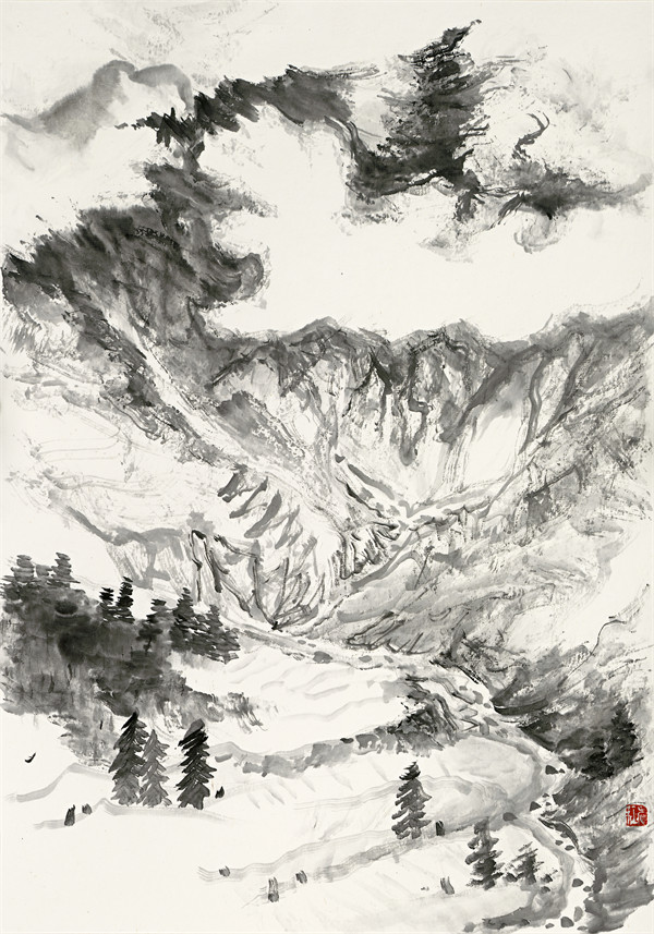 15 《山水小品之一》上 刘爱红 （44