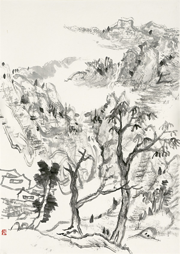 17 《山水小品之一》上 刘爱红 （44